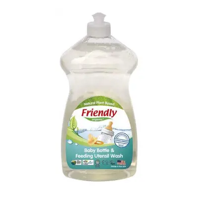 Detersivo biologico per lavare biberon e stoviglie, 739 ml, Friendly Organic