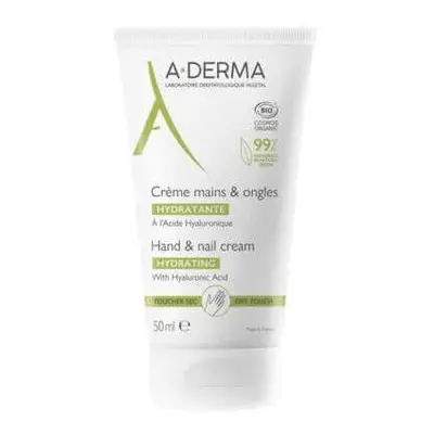 Crema idratante per mani e unghie, 50 ml, A-Derma