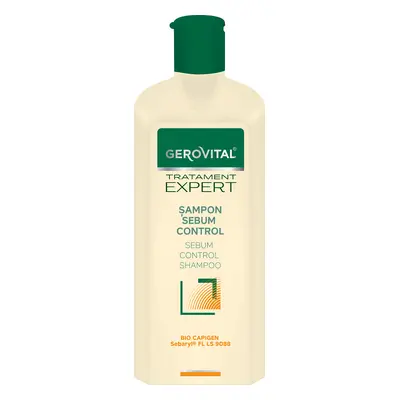 Shampoo Sebum Control, Gerovital Tratament Expert, 250 ml, Farmec