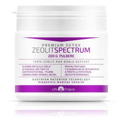 Zeolite Spectrum x 200g, Novo Biomedics