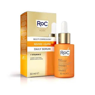 Siero viso con vitamina C Multi Correxion Revive + Glow, 30 ml, Roc