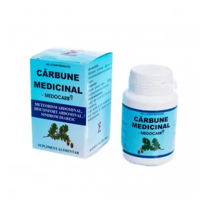 Carbone medicinale, 40 compresse, Elidor