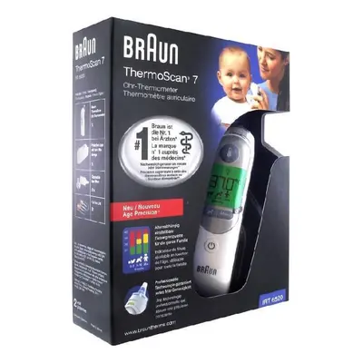 Termometro auricolare per bambini ThermoScan 7 con Age Precision IRT6520, braun