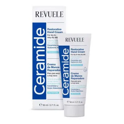 Crema riparatrice alle ceramidi per le mani, 80 ml, Revuele