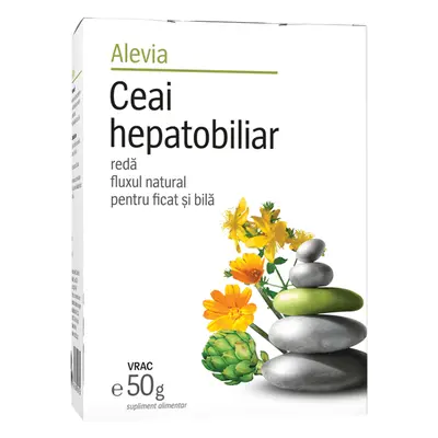 Tè epatobiliare medicinale, 50 g, Alevia