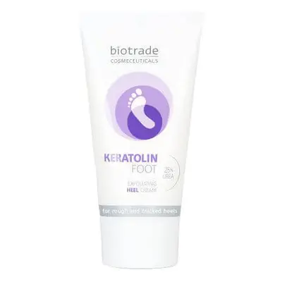 Crema piedi esfoliante con 25% di urea Keratolin Foot, 50 ml, Biotrade