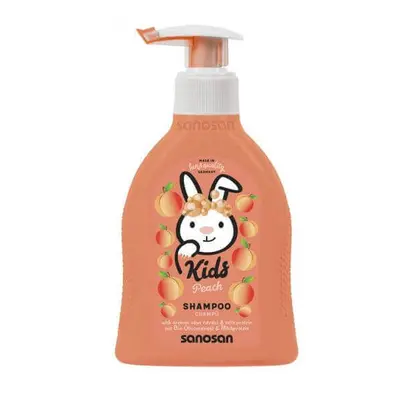 Shampoo al gusto di pesca, 200 ml, Sanosan Kids