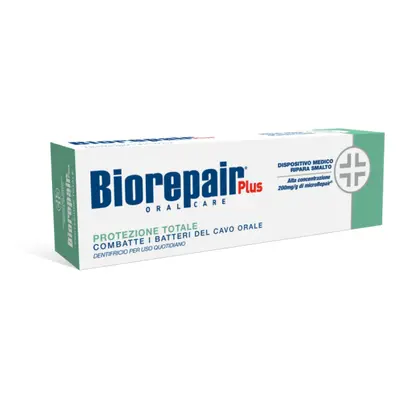 Biorepair Oral Care Plus Protezione Totale Combatte i Batteri del Cavo Orale Dentifricio 75 ml