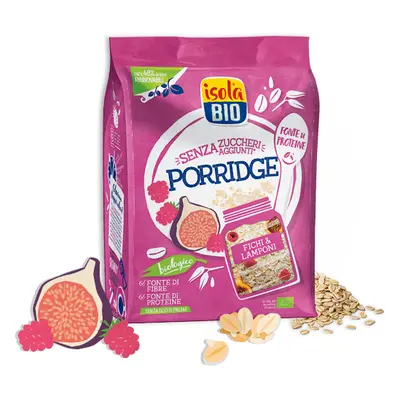 Porridge Fichi E Lampone Isola Bio 375g