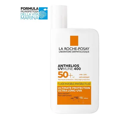 Anthelios UVMune 400 fluido invisibile senza profumo spf50+ La Roche-Posay 50ml