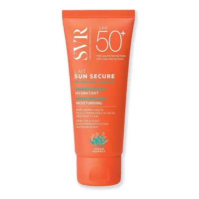 SVR Sun Secure - Lait SPF50+ Latte Viso e Corpo Idratante Biodegradabile, 100ml