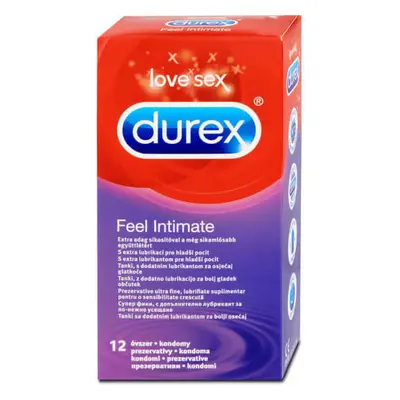 Preservativi Feel Intimate, 12 pezzi, Durex