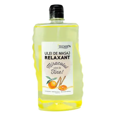 Olio per massaggio rilassante, 1000 ml, Techir