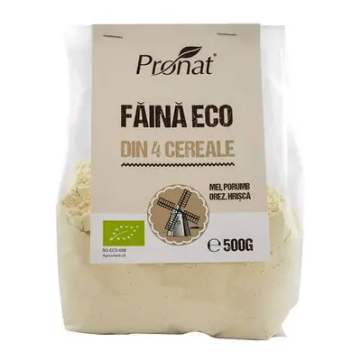 Farina ecologica ai 4 cereali, 500 gr, Pronat