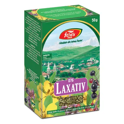 Tè lassativo, D76, 50 g, Fares