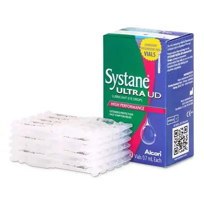 Systane Ultra UD Collirio Lubrificante, 30 Flaconi da 0,7 ml, Alcon