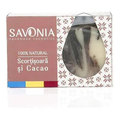 Saponetta alla cannella e cacao, 90 g, Savonia