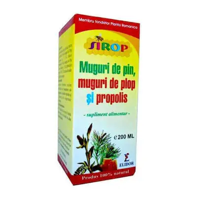 Sciroppo Germogli di Pino e Propoli, 200 ml, Elidor