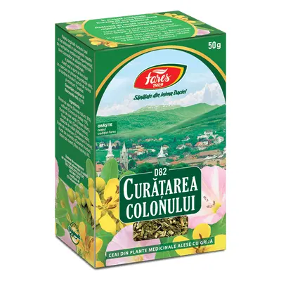 Tè per la pulizia del colon, D82, 50 g, Fares