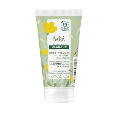 Crema idratante biologica per corpo e viso, 50 ml, Klorane Bebe