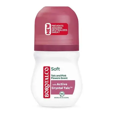 Deodorante roll-on Soft, 50 ml, Borotalco