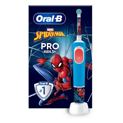 Oral-B Vitality Pro Spazzolino elettrico per bambini Spider-Man 3+