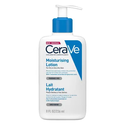 CeraVe Lozione Idratante, Da secca a molto secca, 236 ml