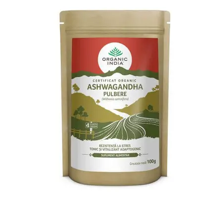 Ashwagandha in polvere, 100 g, Organic India