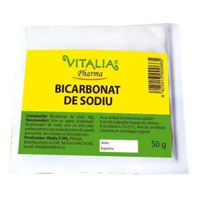 Bicarbonato di sodio, 50 g, Vitalia