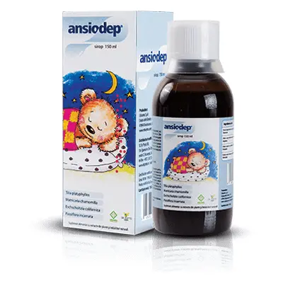 Sciroppo per bambini Ansiodep, 150 ml, Dr. Phyto