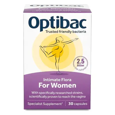 Probiotico per la flora vaginale, 30 capsule, Optibac