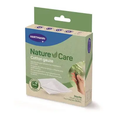 Garze sterili Nature Care, 7,5 cm x 7,5 cm, 5 pezzi, Hartmann