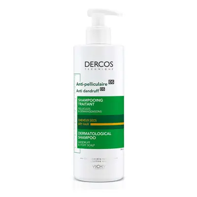 Shampoo antiforfora Dercos per capelli secchi, 390 ml, Vichy