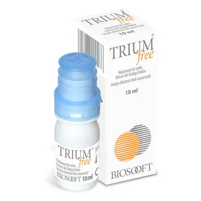 ​​​​​​​Trium Free Collirio Lubrificante, 10 ml, Biosooft Italia