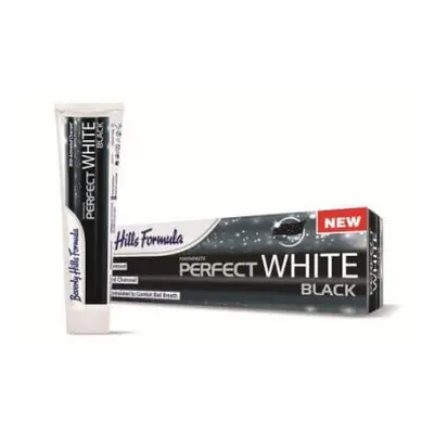 Dentifricio Perfect White Black, 100 ml, Formula Beverly Hills