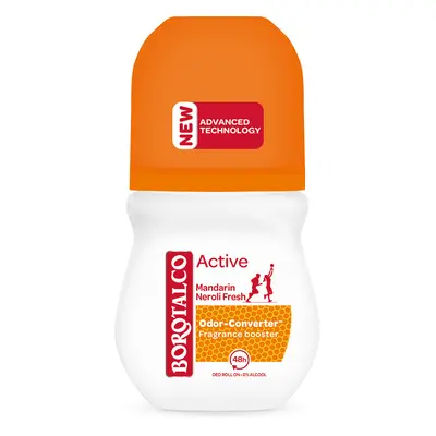 Deodorante roll-on Active Mandarino e Neroli, 50 ml, Borotalco