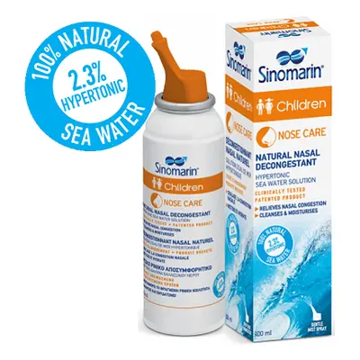 Sinomarin Bambini, Spray decongestionante nasale, 100 ml, Gerolymatos International