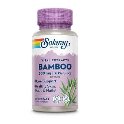 Bambù, 60 capsule vegetali, Solaray