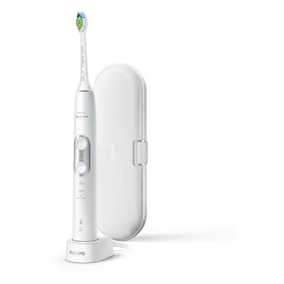 Spazzolino elettrico Clean 6100, Bianco + custodia da trasporto, HX6877/28, Philips Sonicare