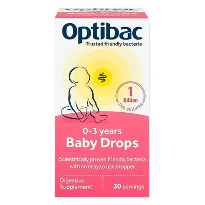 Probiotico per neonati e bambini, 10 ml, OptiBac