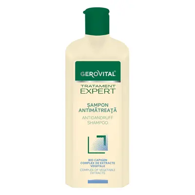 Shampoo Antiforfora, Gerovital Tratament Expert, 400 ml, Farmec