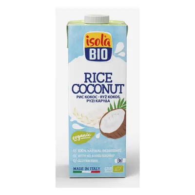 Bio bevanda di riso con cocco, 1L, Isola