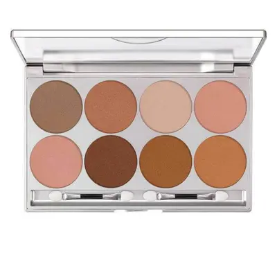 Palette in polvere Kryolan Glamour Glow Essence 8 tonalità