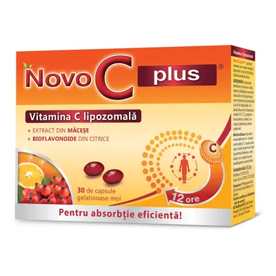 Vitamina C liposomiale Novo C plus, 30 capsule, ND Medhealth