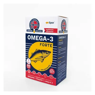 Omega 3 Forte Marine Biocare Epax, 60 capsule, Phyto Biocare