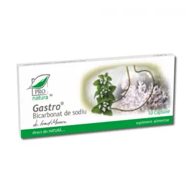 Bicarbonato di sodio gastro, 10 capsule, Pro Natura