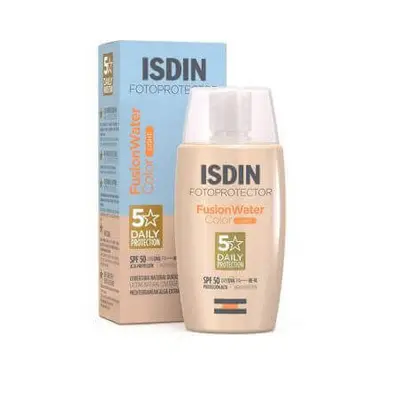 Crema solare protettiva Fotoprotector Fusion Water Color Light SPF50, 50 ml, Isdin