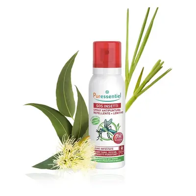 Puressentiel SOS Insetti - Spray Antipuntura Repellente + Lenitivo, 75ml