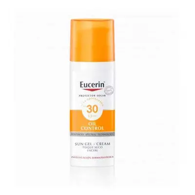 Crema gel protettiva solare con effetto sebo-controllo SPF 30+, 50 ml, Eucerin