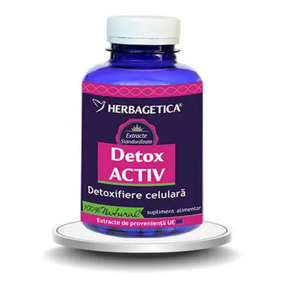 Active Detox, 120 capsule, Herbagetica